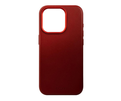 Etui do telefonów FIXED MagLeather do iPhone 15 czerwony FIXLM-1200-RD
